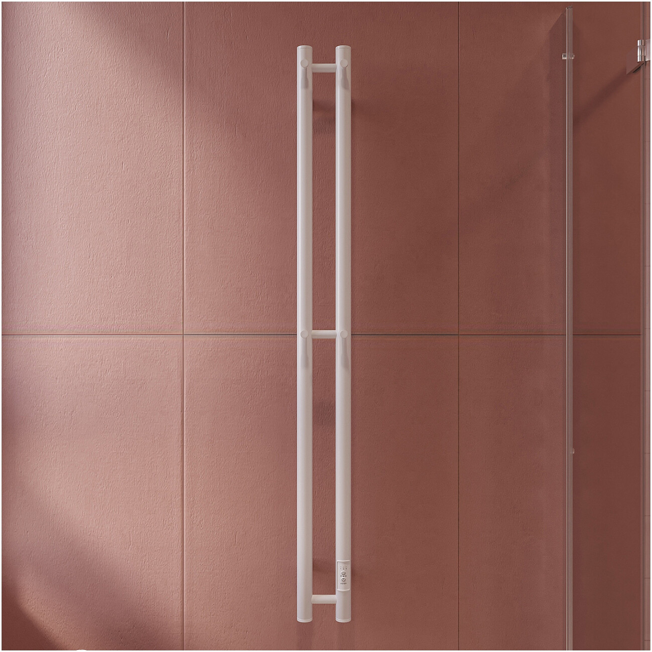 Полотенцесушитель электрический 120х8 см белый Ewrika "Пенелопа" X2 4657801245121 - изображение 3