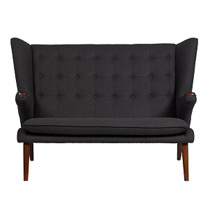 Диван Papa Bear Sofa прямой серый