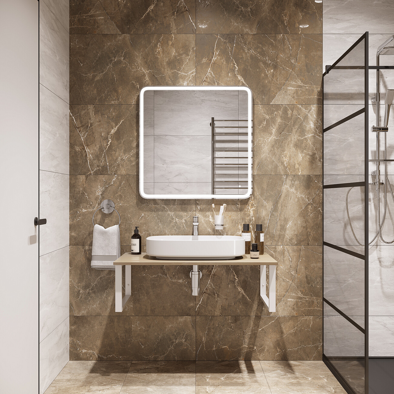 Раковина-чаша фаянсовая 65 см белая Stworki "Молде" 3064-KL - изображение 4