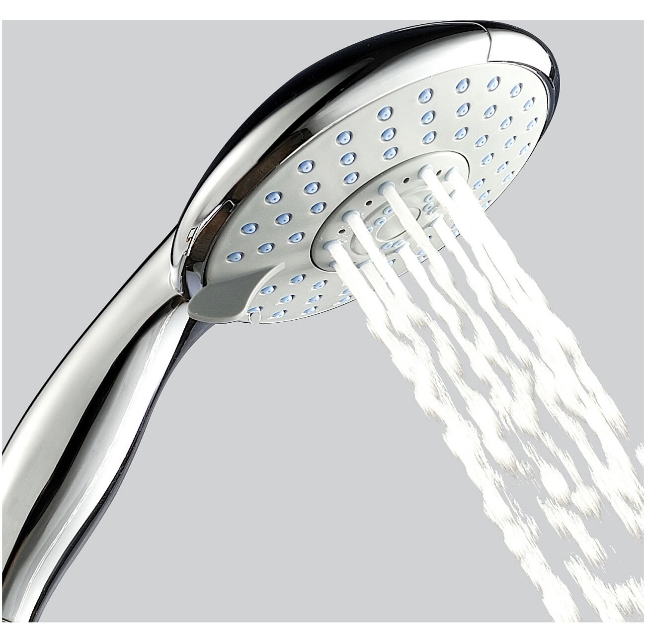 Лейка для ручного душа круглая с 5 режимами 13 см хром Wasserkraft A003 - изображение 3