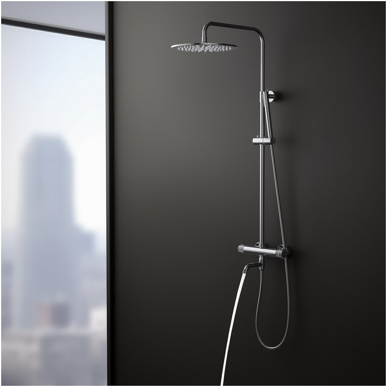 Душевая система с термостатом хром Timo Saona SX-2380-00 - изображение 5