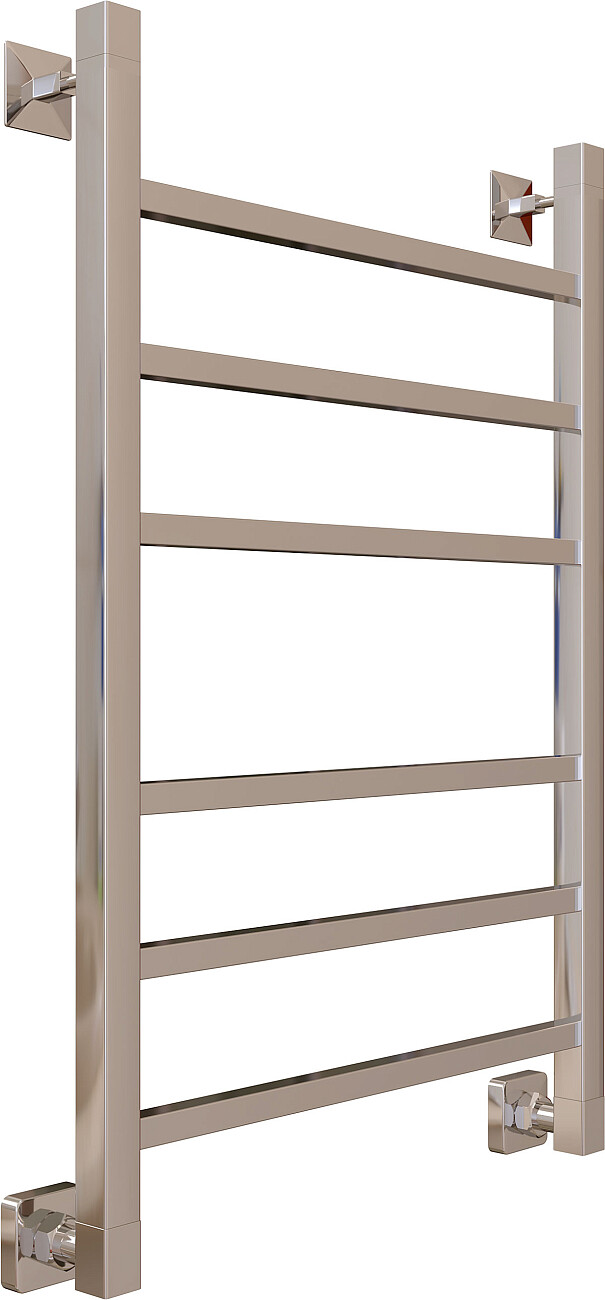 Полотенцесушитель водяной 80х50 см хром Ewrika "Деметра" LP 4656759171339 - изображение 9