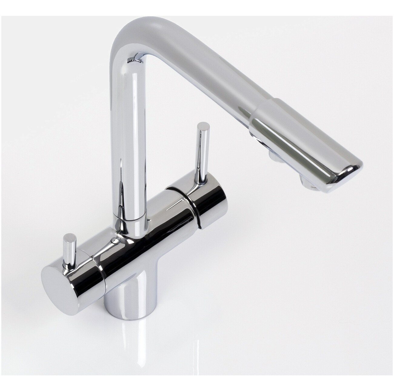 Смеситель для кухни под фильтр из латуни хром Wasserkraft A8317 - изображение 6