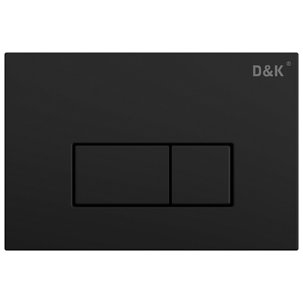 Клавиша смыва для инсталляции DI8050127 черная D&K Rhein DB1499025 - изображение 1