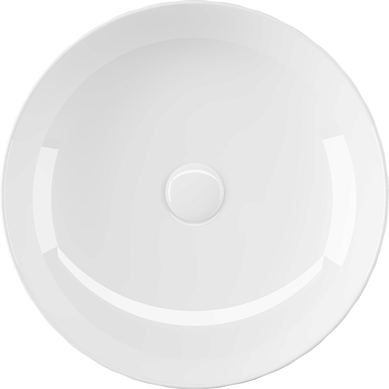 Раковина накладная керамическая круглая 40 см белая Stworki 3044-KL - изображение 9