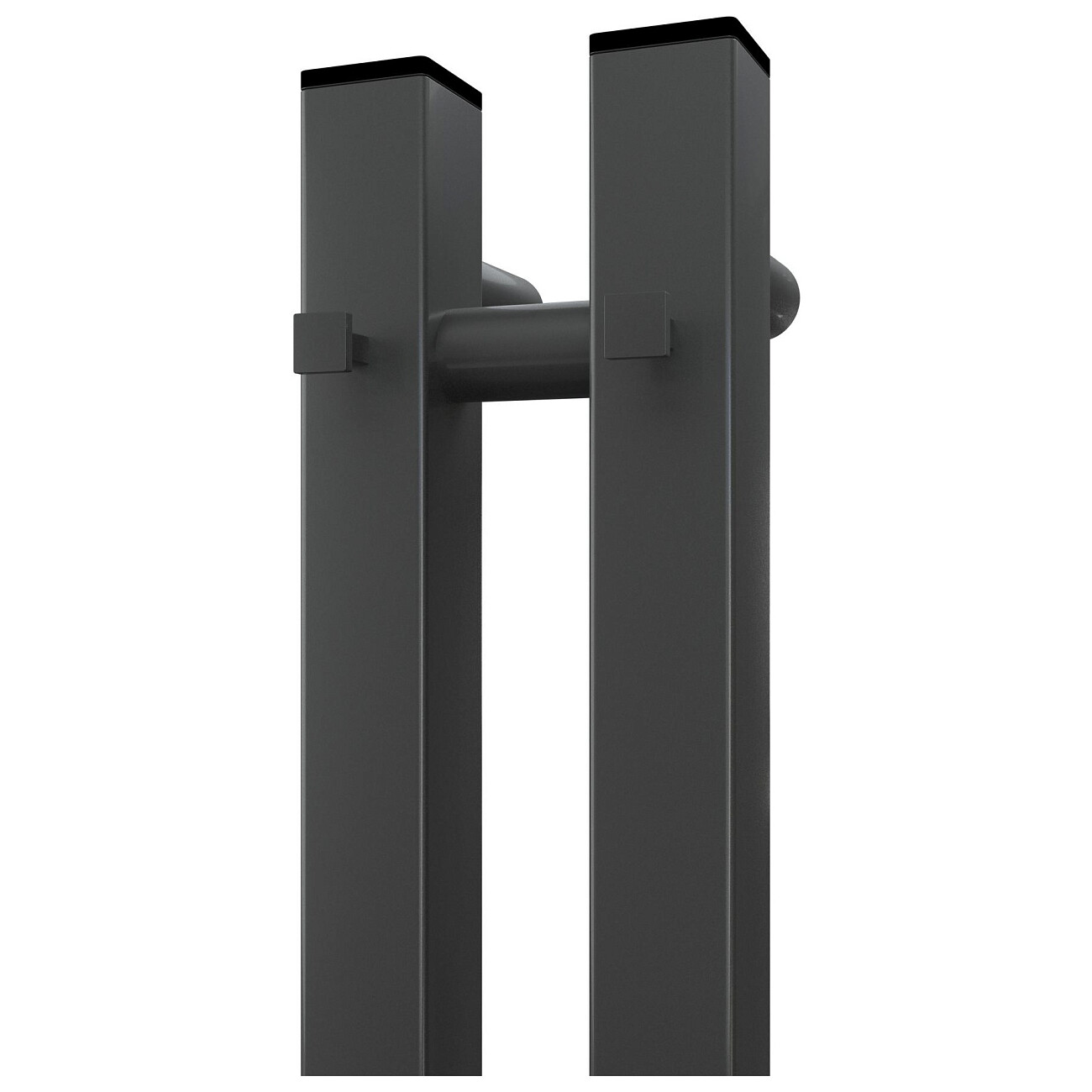 Полотенцесушитель электрический 120х8 см графит Point "Гермес П3" PN13812GB - изображение 5