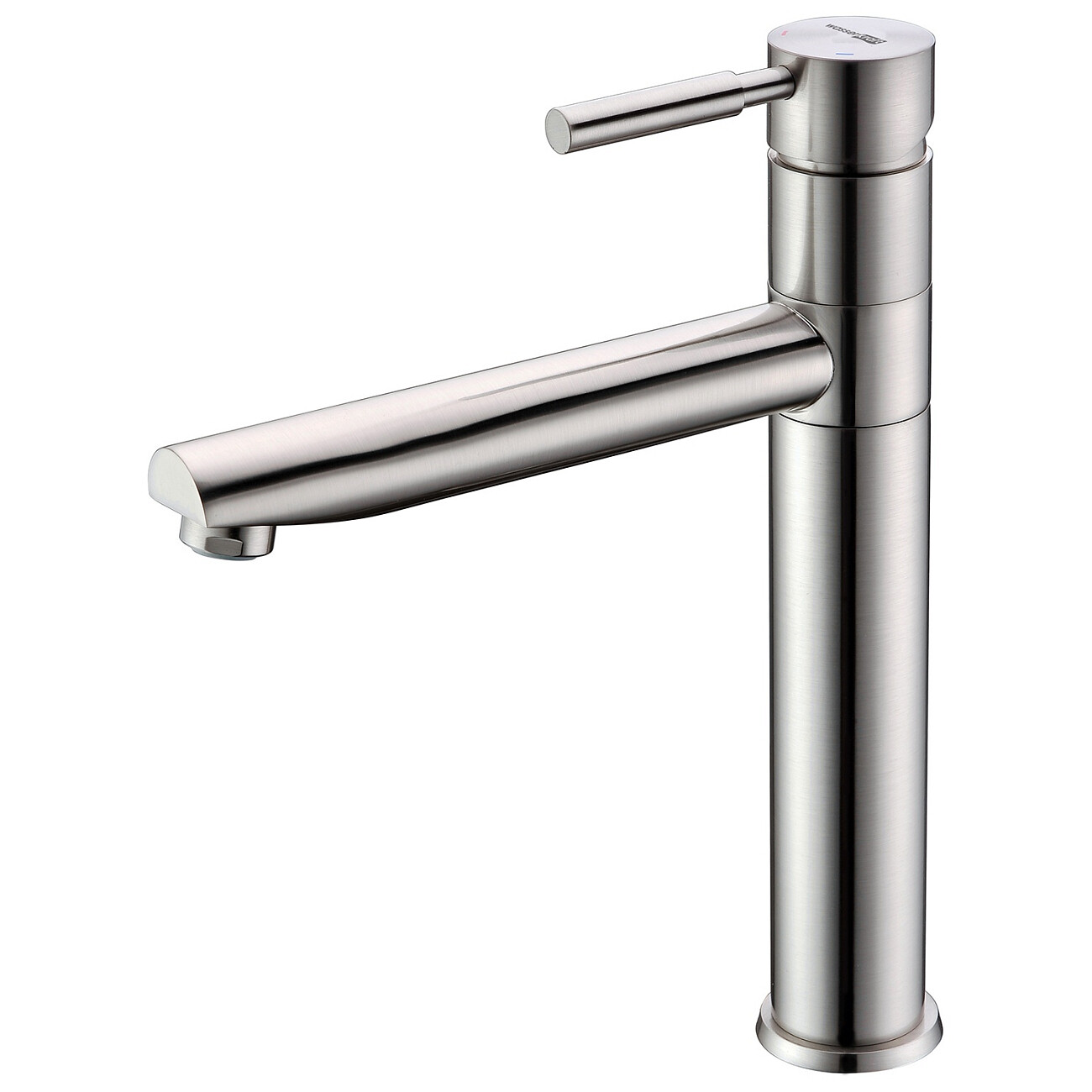 Смеситель для кухни из латуни никель Wasserkraft 4207 - изображение 3