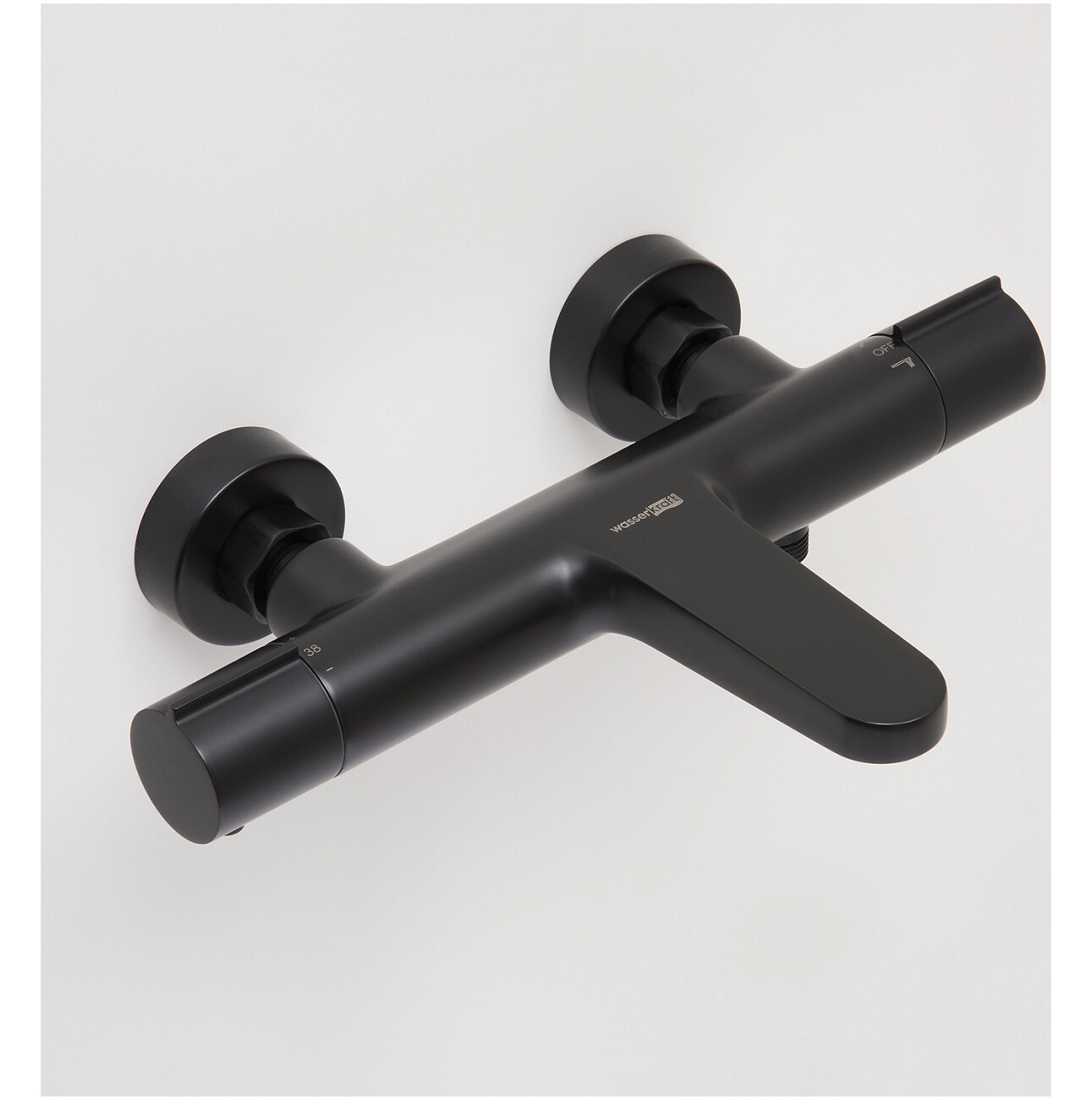 Смеситель для ванны термостатический черный Wasserkraft 7411 Thermo - изображение 2