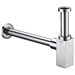 Сифон для раковины латунный хром Wasserkraft A072