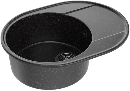 Мойка кухонная черная Domaci &quot;Палермо&quot; PR-610-004