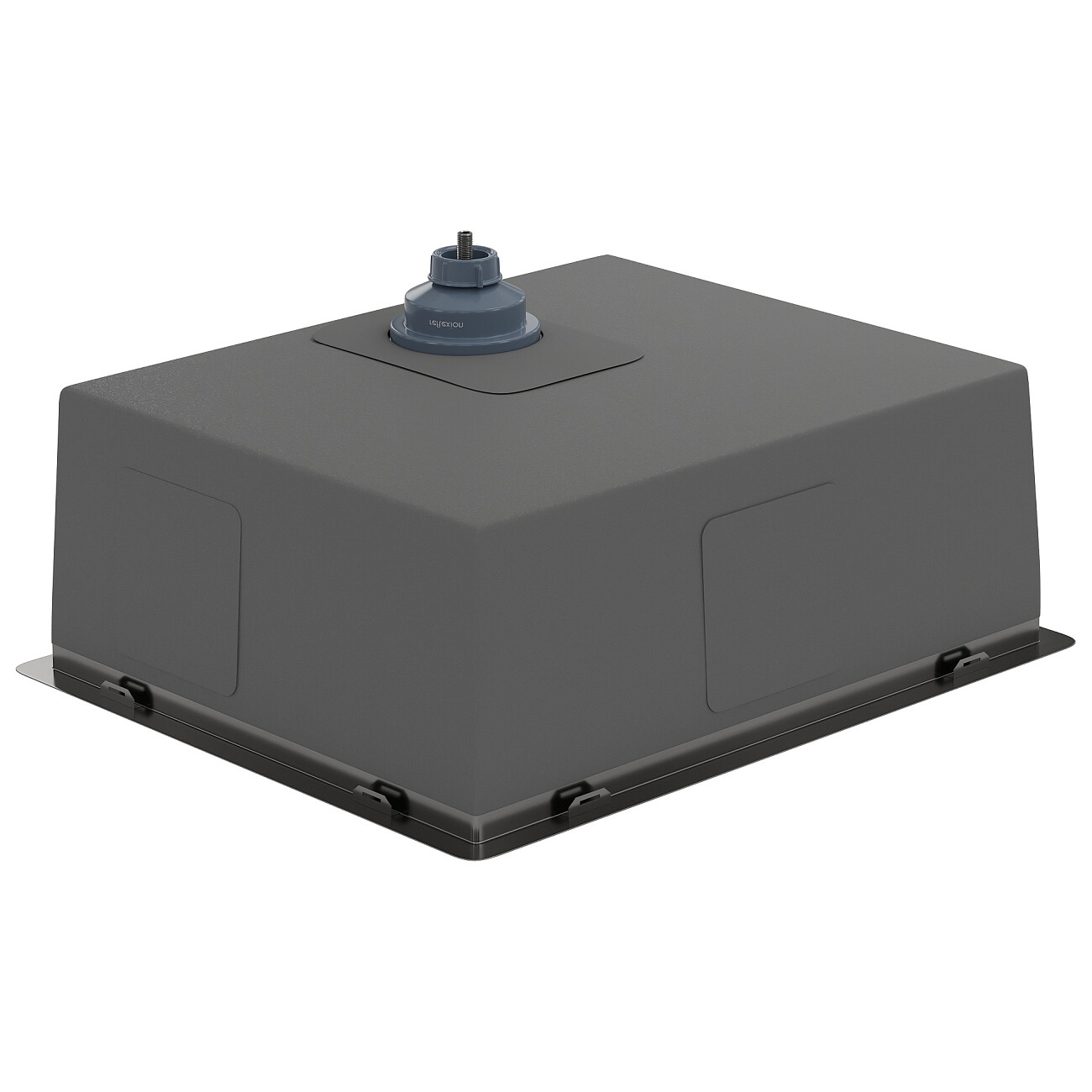 Кухонная мойка из нержавеющей стали 44х54 см оружейная сталь Reflexion Como RX2054BL - изображение 5