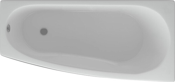 Ванна акриловая 75х160 см правая с экраном белая Aquatek "Пандора" PAN160-0000039 - изображение 1