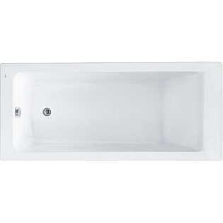 Ванна акриловая прямоугольная 180x80 см белая Roca Easy 248618000