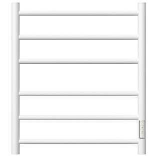 Полотенцесушитель электрический 50х60 см с диммером справа белый Point &quot;Аврора&quot; PN10856W П6