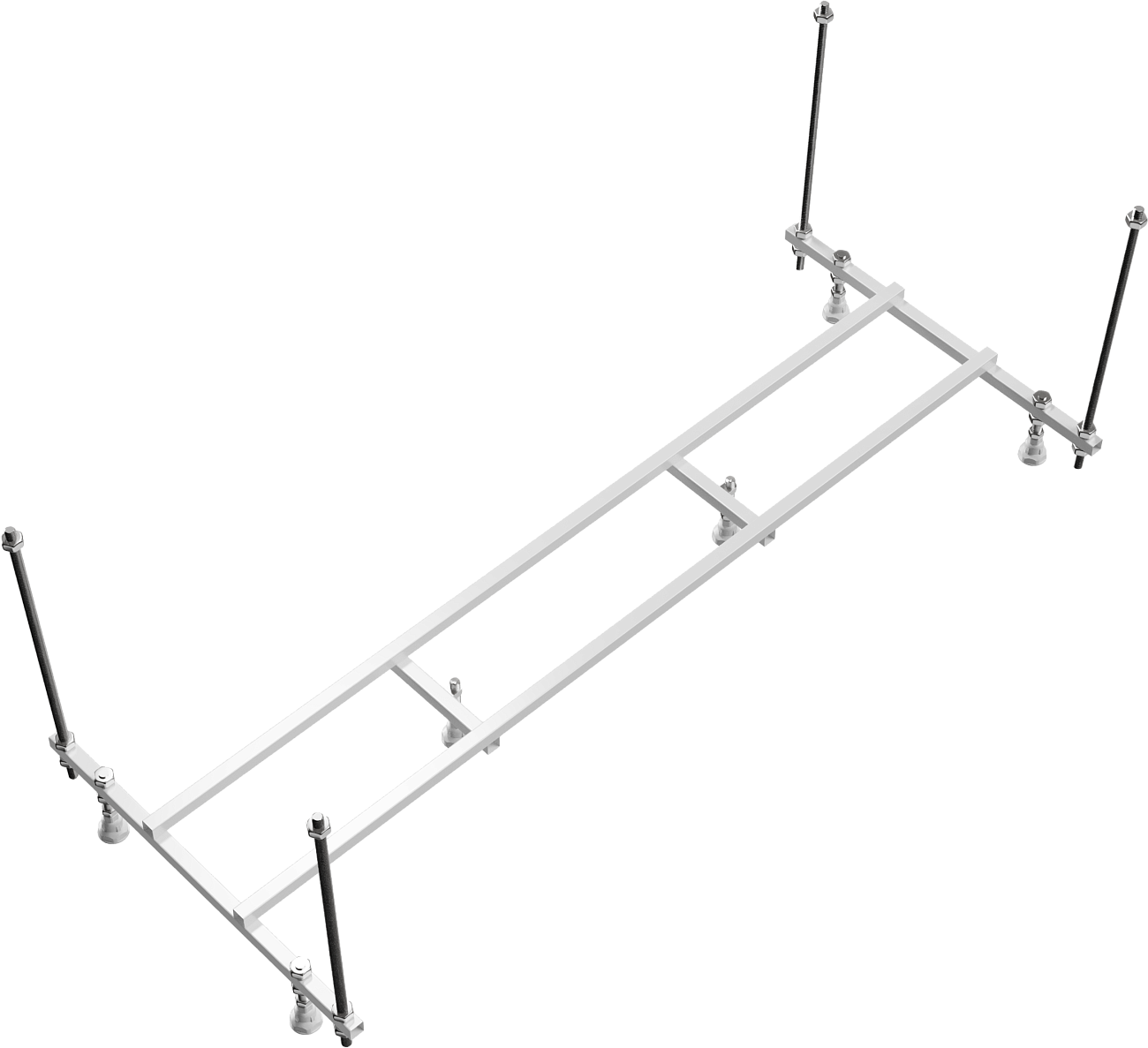 Ванна акриловая 180х80 см с душевой стойкой белая Stworki "Хадстен" SW1016075028 - изображение 3