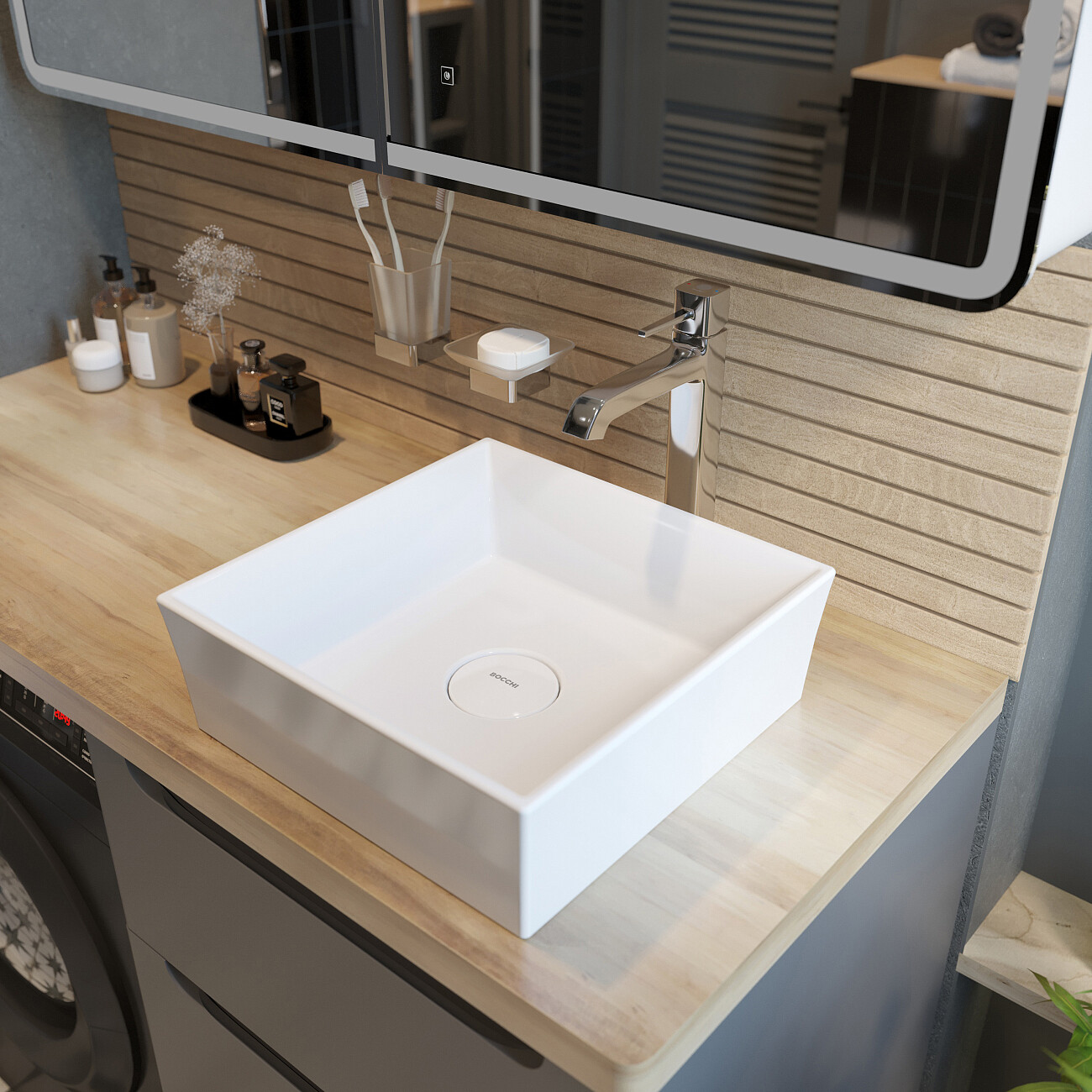 Смеситель для раковины однорычажный хром Stworki "Эстерсунд" ES-02cr - изображение 4