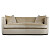 Диван Vierra трехместный прямой бежевый