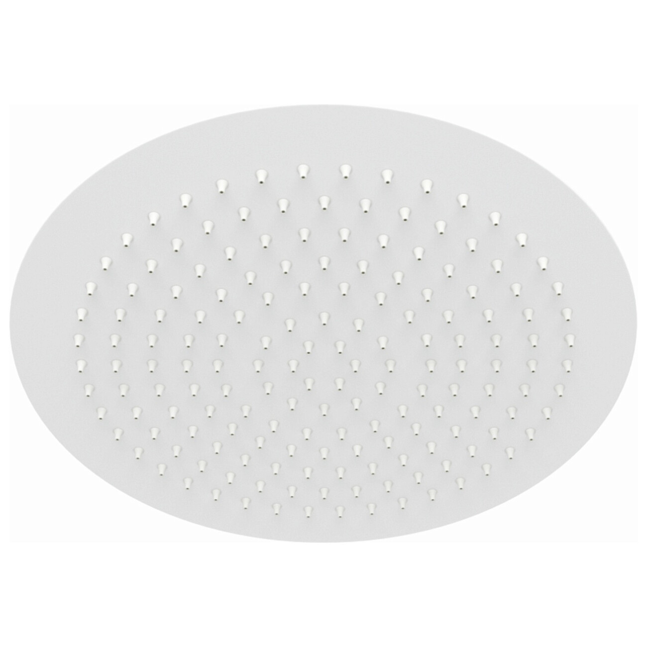 Лейка для тропического душа круглая 30 см белая Wasserkraft A161 - изображение 2