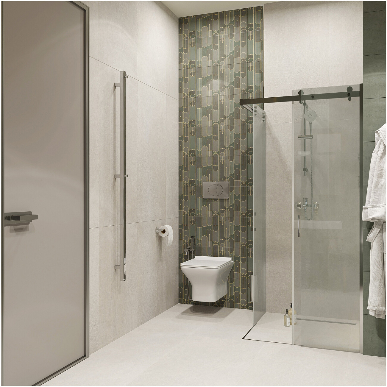 Полотенцесушитель электрический 160х3 см хром Ewrika "Пенелопа" P1 4657801249280 - изображение 5