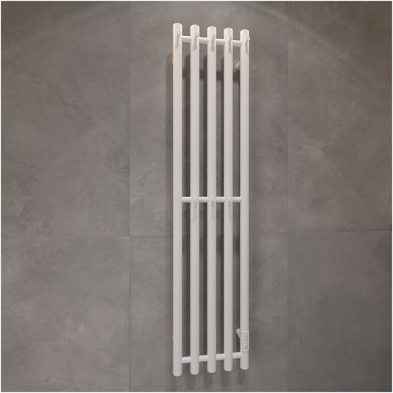 Полотенцесушитель электрический 120х27 см белый Ewrika "Пенелопа Х5" 4657812418743 - изображение 7