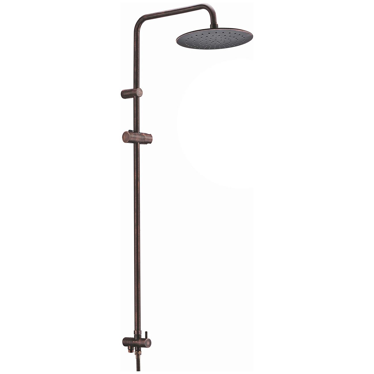Душевая стойка с верхним душем и держателем темная бронза Wasserkraft A041 - изображение 4