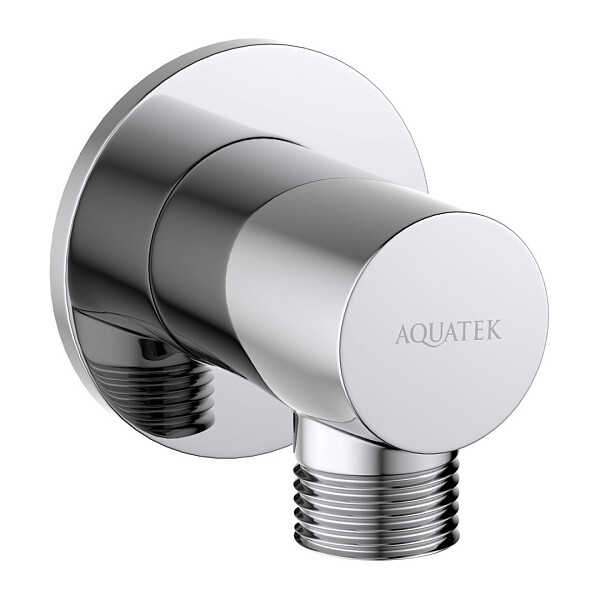 Шланговое подсоединение хром Aquatek AQ2456CR - изображение 1