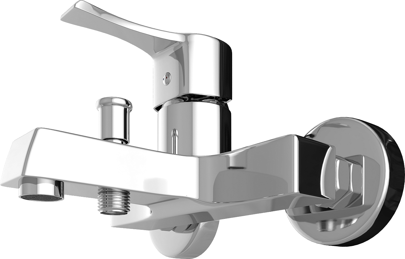 Смеситель для ванны с душем хром Mega Sun MG-SUN01 - изображение 10