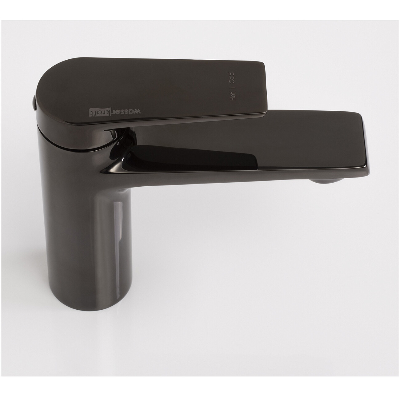 Смеситель для раковины из латуни черный Wasserkraft 6603 - изображение 5