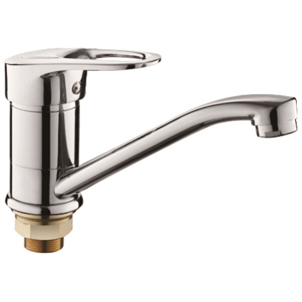 Смеситель для кухни с поворотным изливом хром D-Lin D151404-6 - изображение 1