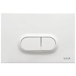 Кнопка смыва белая глянцевая Vitra Loop O 740-0500