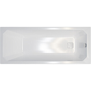 Ванна акриловая 170x70 см белая Diwo &quot;Элиста&quot; Щ0000055167, Щ0000048583