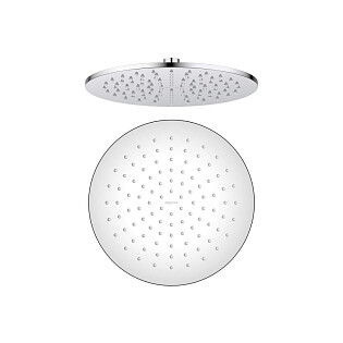 Лейка для верхнего душа круглая 25 см хром Aquatek AQ2077CR