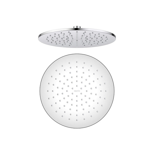 Лейка для верхнего душа круглая 25 см хром Aquatek AQ2077CR - изображение 1