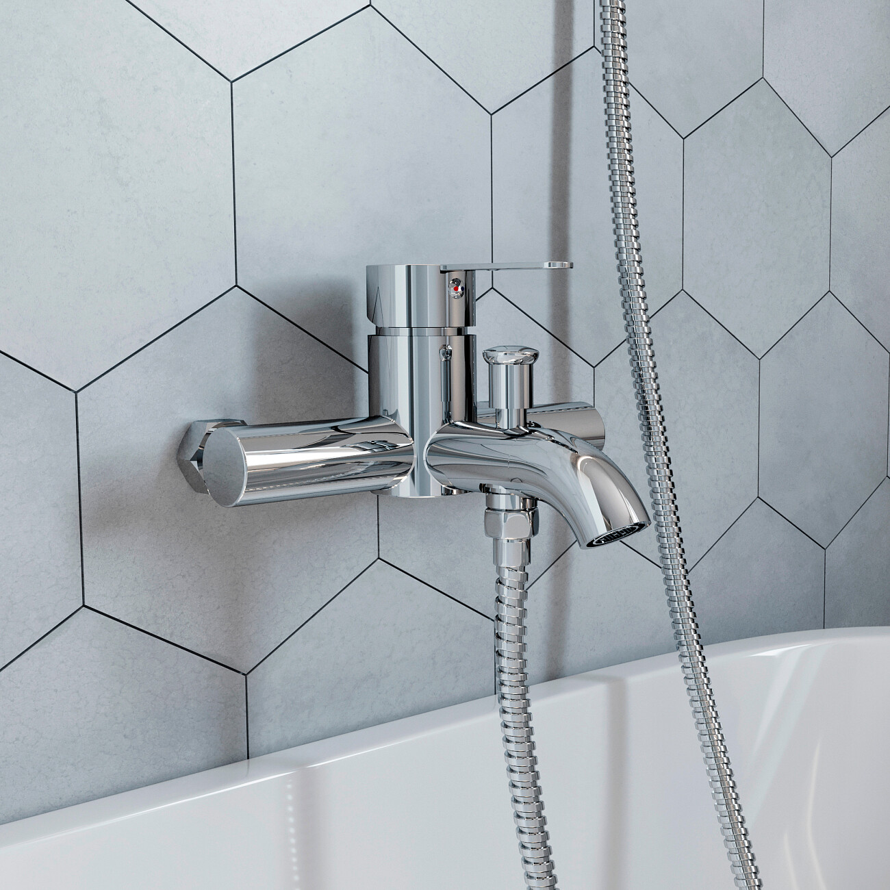 Душевой комплект хром Stworki "Стокгольм" HFDB97000, HFSG10000, HFSG02100, HFSG02100 - изображение 2