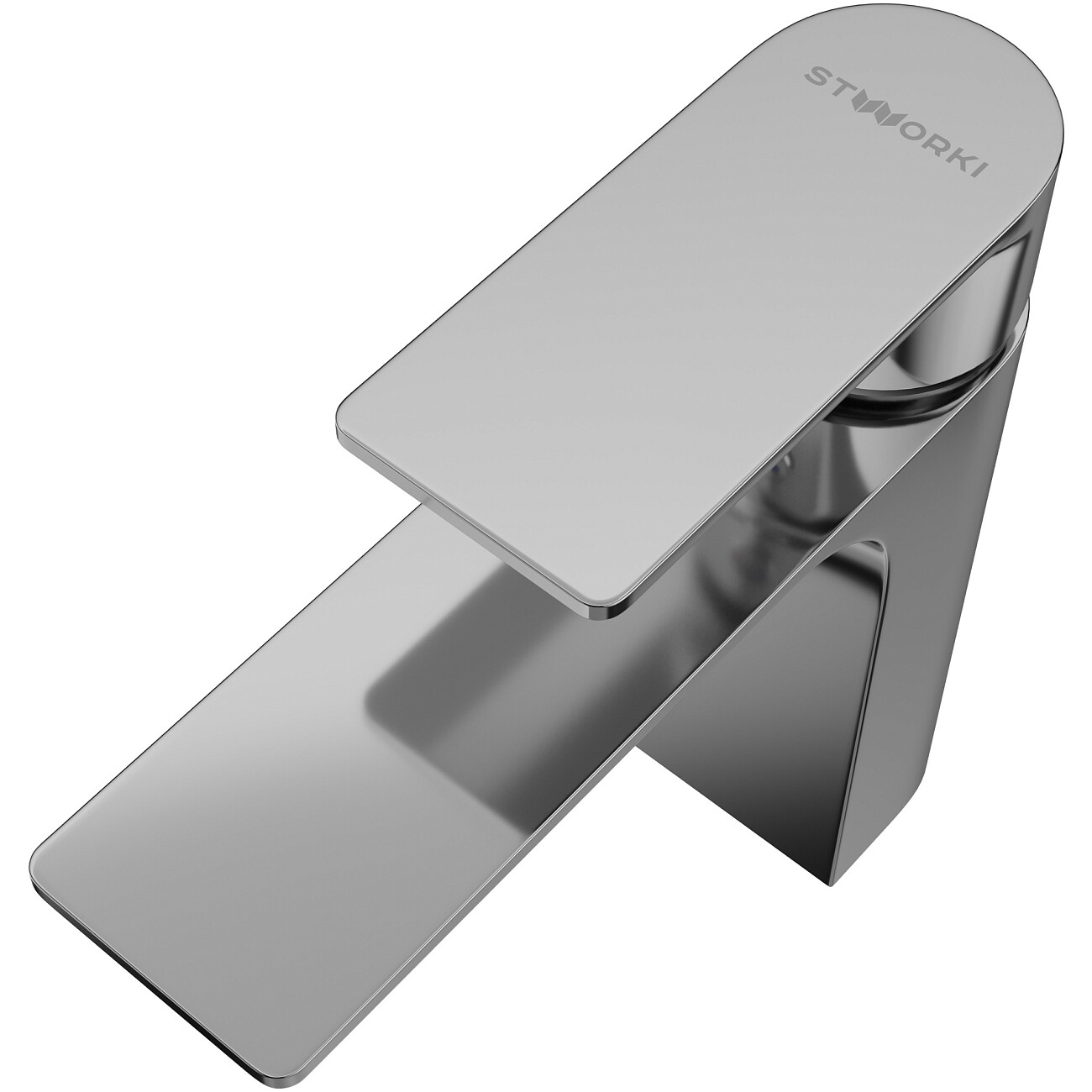 Смеситель для раковины однорычажный хром Stworki "Гриндстед" S29010CR - изображение 8