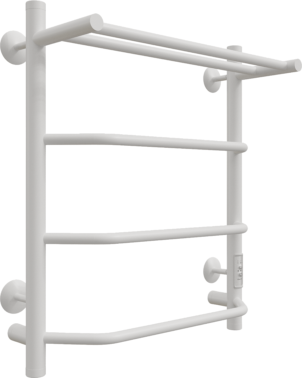 Полотенцесушитель электрический 60х50 см белый Ewrika "Сафо БРР" - изображение 6