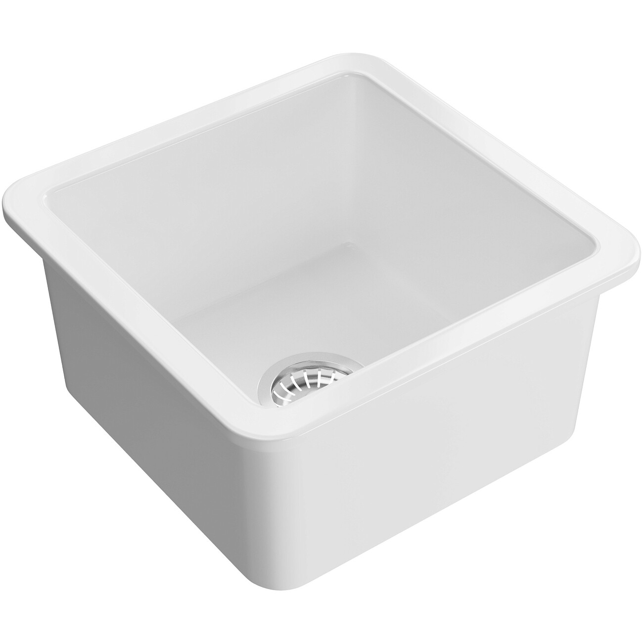 Мойка белый глянец Domaci "Сиена" 50345-101 со смесителем "Равенна" DCB 3004 - изображение 2