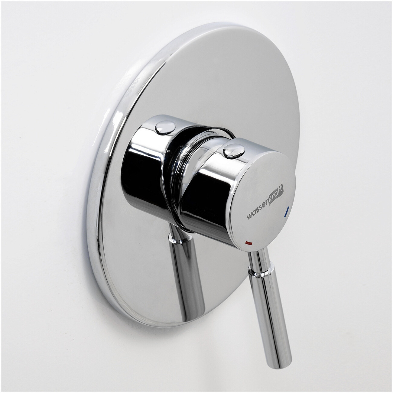 Смеситель для душа встраиваемый из латуни хром Wasserkraft 4151 - изображение 2