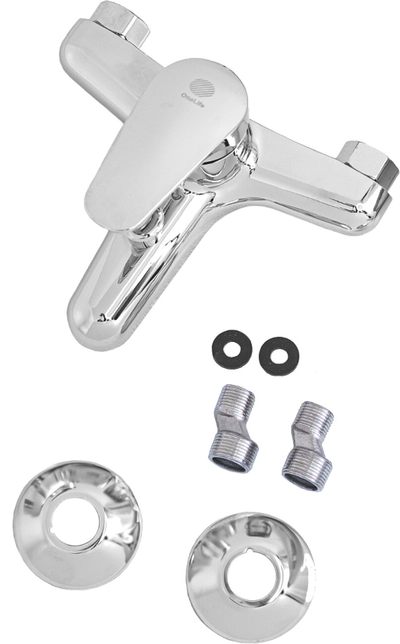 Смеситель для ванны и душа хром Diwo "Коломна" KL-06cr - изображение 9