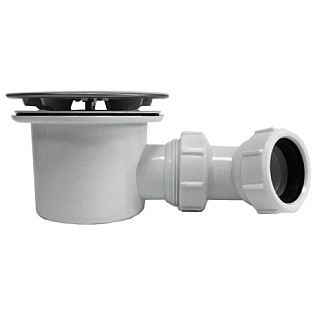 Сифон для душевого поддона хром Wasserkraft D210