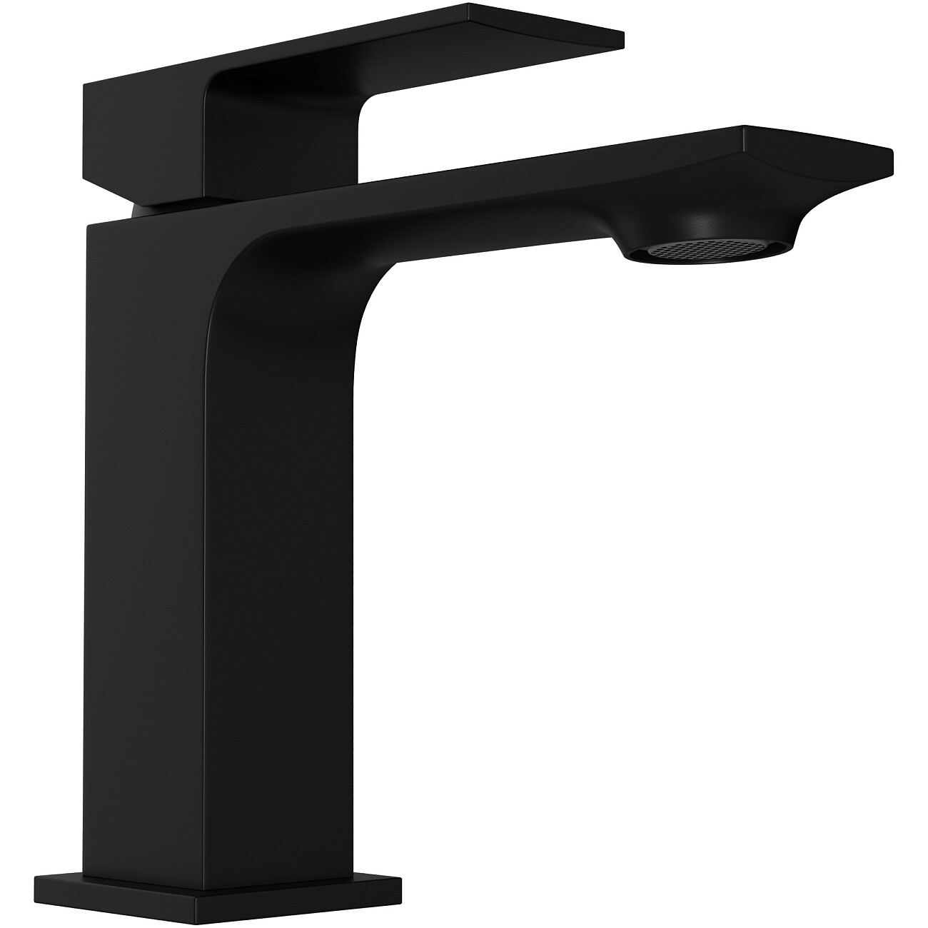 Смеситель для раковины однорычажный черный Stworki "Карлстад" S35010BK - изображение 8