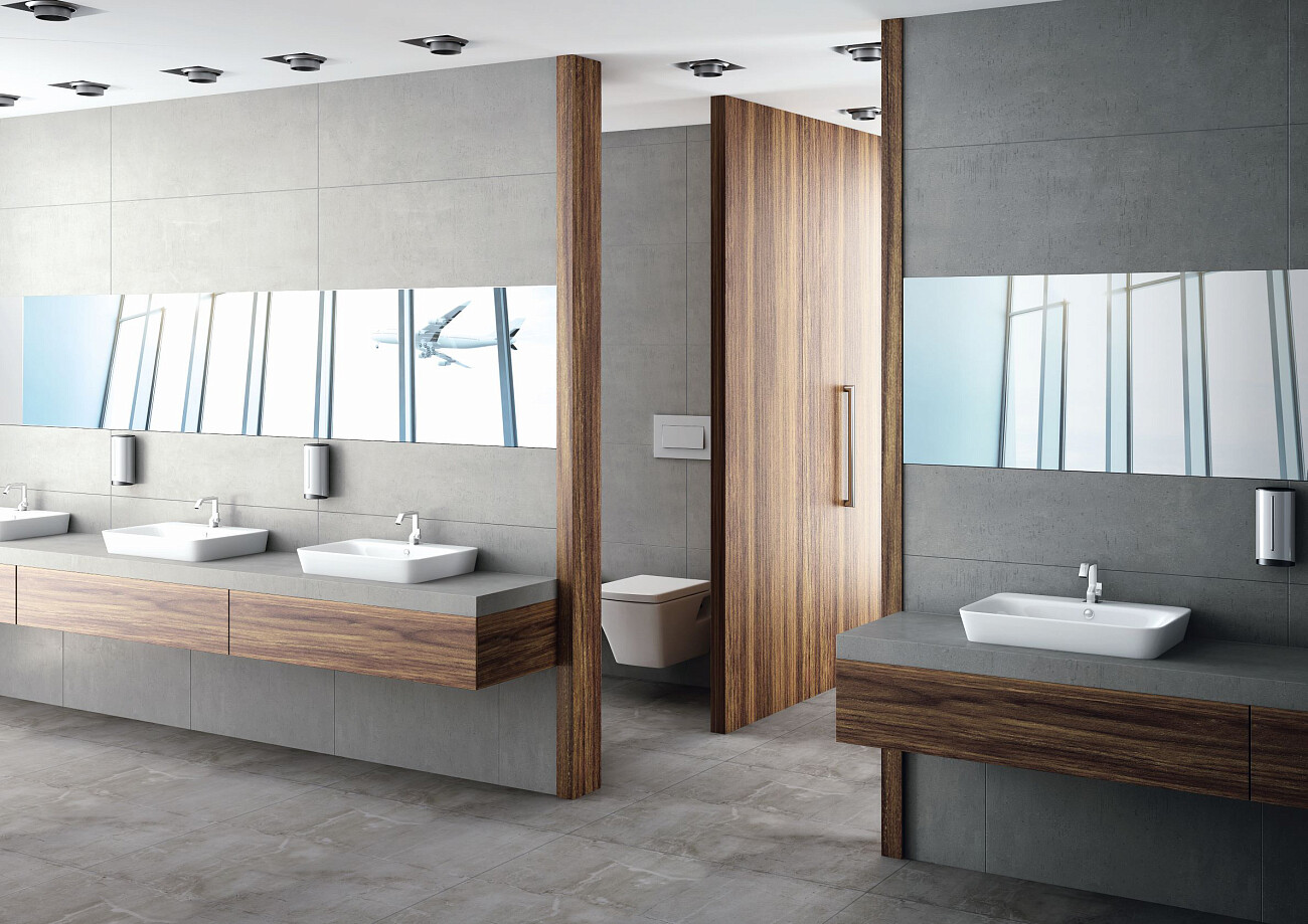 Раковина накладная керамическая прямоугольная 45х65 см белая Stworki 3065-KL - изображение 10