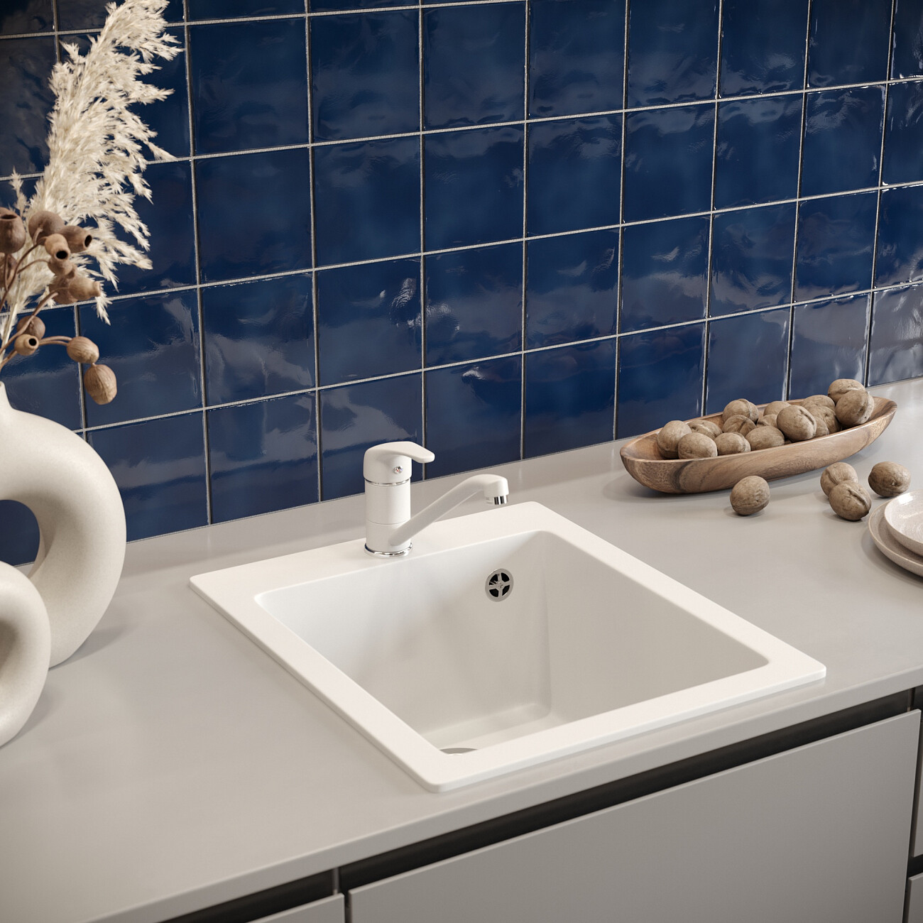 Смеситель для кухни однорычажный агат Domaci "Солерно" DC-3009 - изображение 4