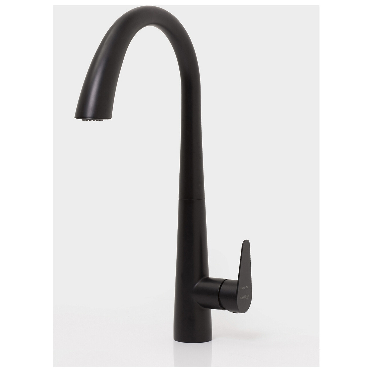 Смеситель для кухни из латуни черный Wasserkraft A8667 - изображение 8