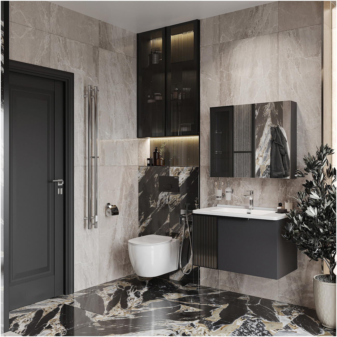 Раковина мебельная 46х60 см белая Stworki "Готланд 80" - изображение 5