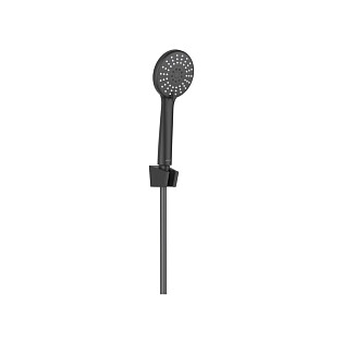 Душевая стойка с держателем черная Aquatek &quot;Бетта&quot; 3jet AQ2032MB