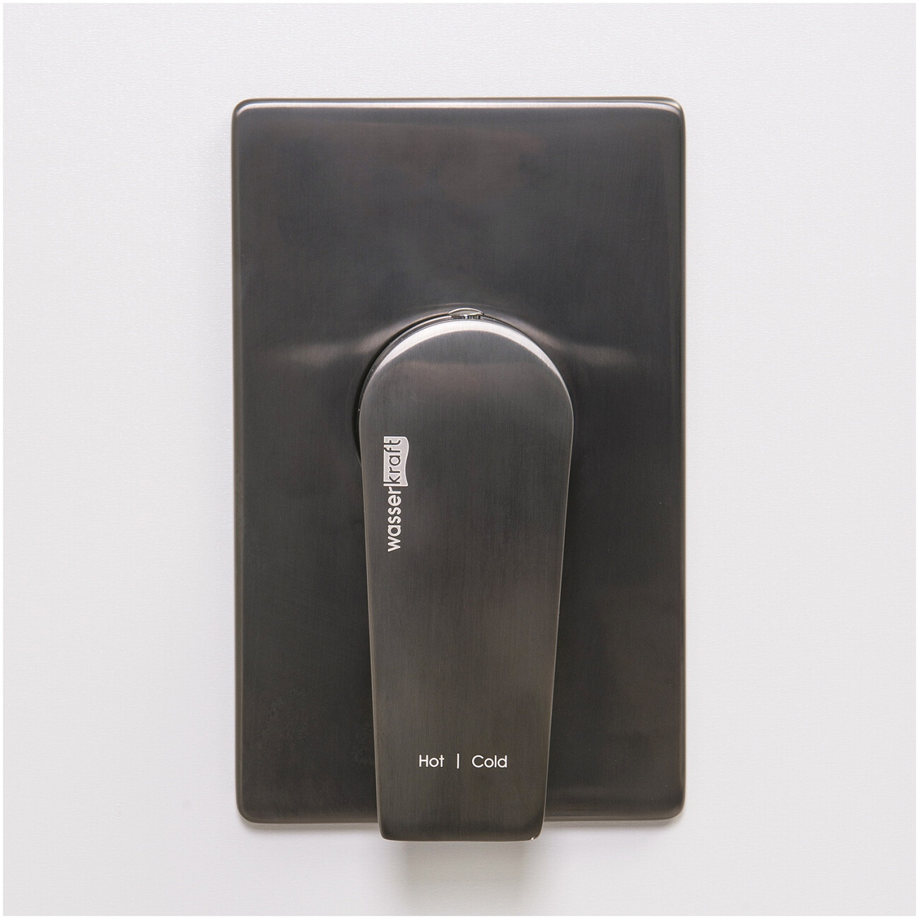 Смеситель для душа встраиваемый из латуни оружейная сталь Wasserkraft 8451 - изображение 2