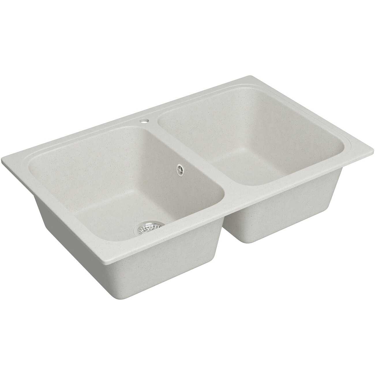 Мойка кухонная белая Domaci "Болонья" М-20-001 - изображение 9