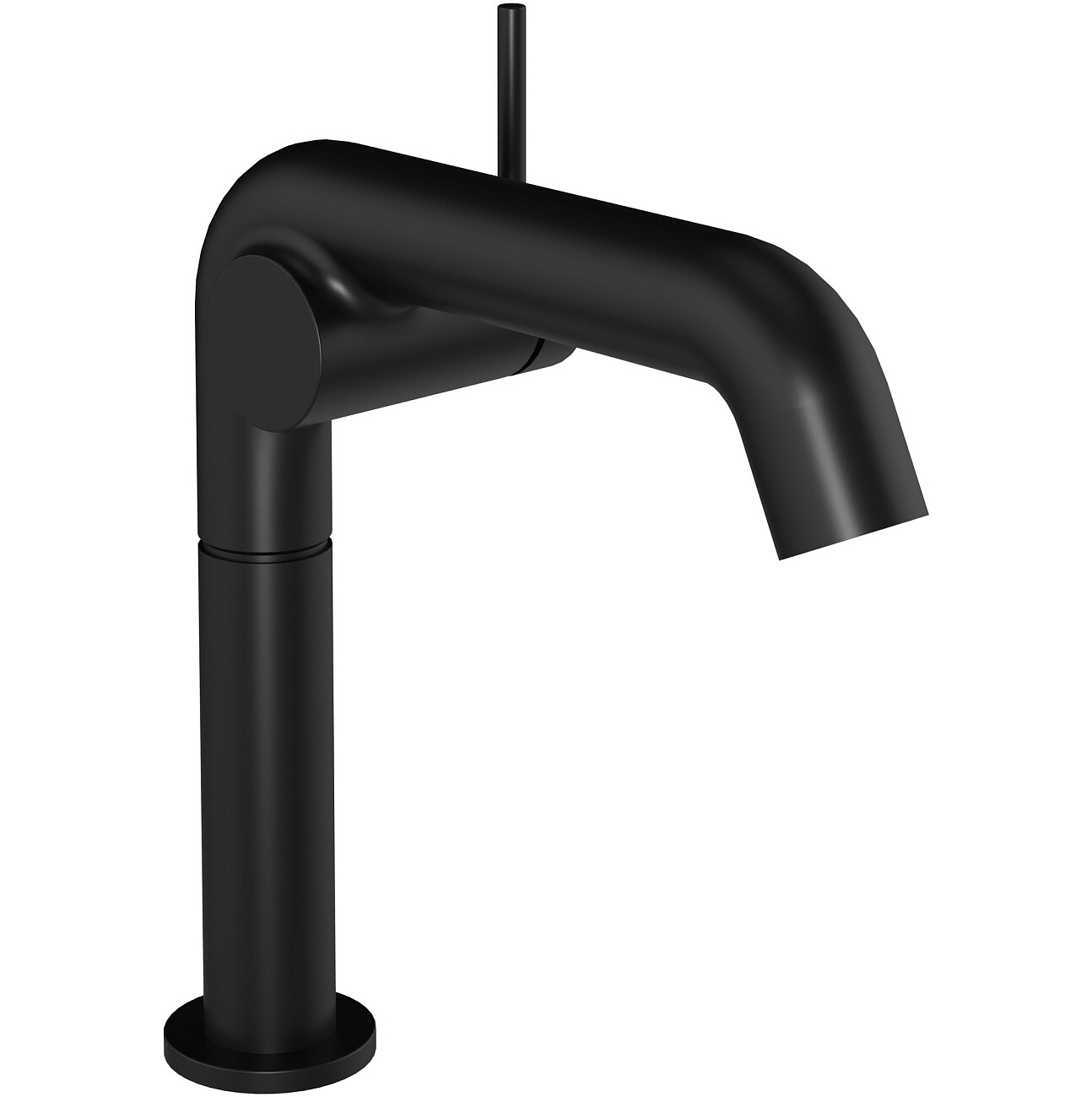 Смеситель для раковины однорычажный черный Stworki "Лунд" S25010BK - изображение 9