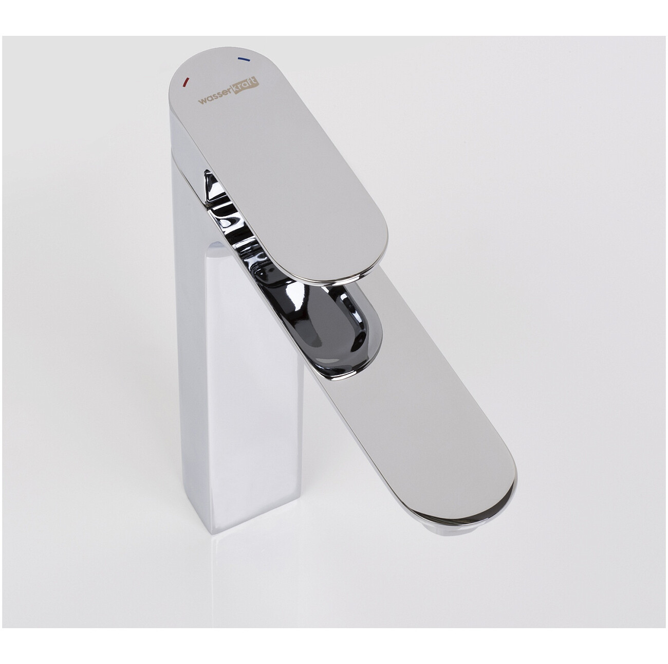 Смеситель для раковины из латуни хром Wasserkraft 5803H - изображение 9